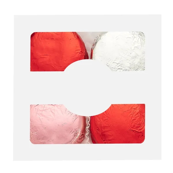 Celebrate love with our indulgent gift set featuring 4 REAL chocolate-covered... from ASI 71685 Midnite Snax®