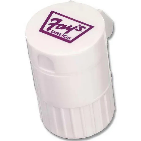 Four in one pill box. Crushes, cuts, stores pills and includes... from ASI 54100 Fields Manufacturing Inc / TargetLine®