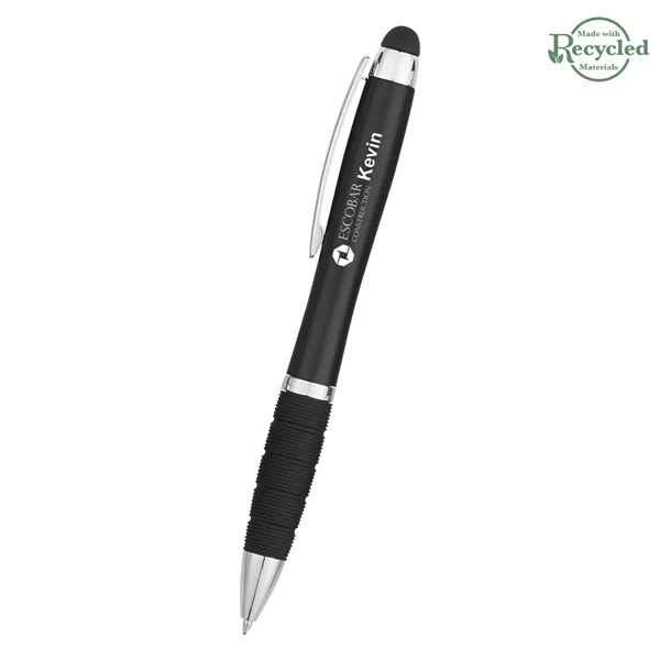 Twist-action pen with a light, stylus, and rubber grip for better... from ASI 61125 Hit Promotional Products / Hit®