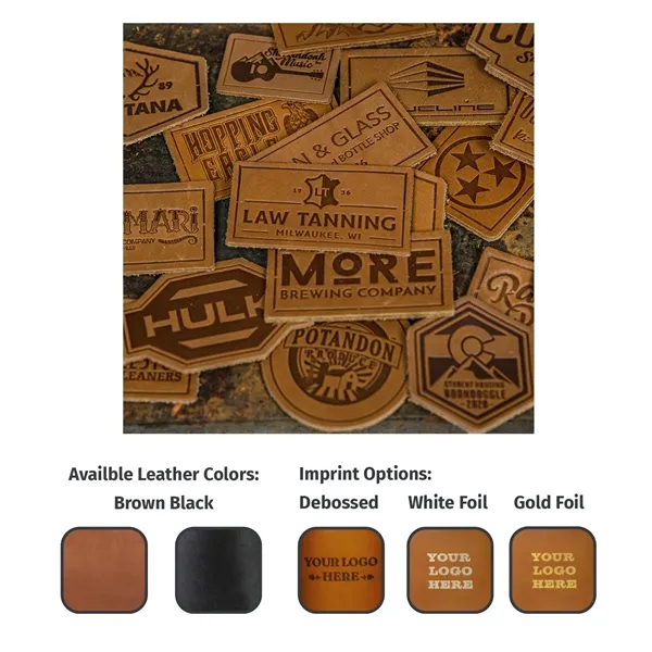 Oowee's High Quality Leather Patches - Handmade in the USA... from ASI 75126 Oowee Products