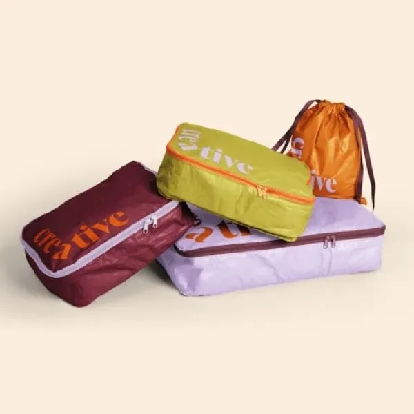 Packing Cube Kit Set of three ripstop nylon packing cubes to... from ASI 74710 Numo