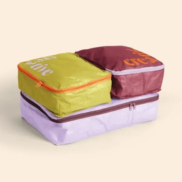 Packing Cube Kit Set of three ripstop nylon packing cubes to... from ASI 74710 Numo