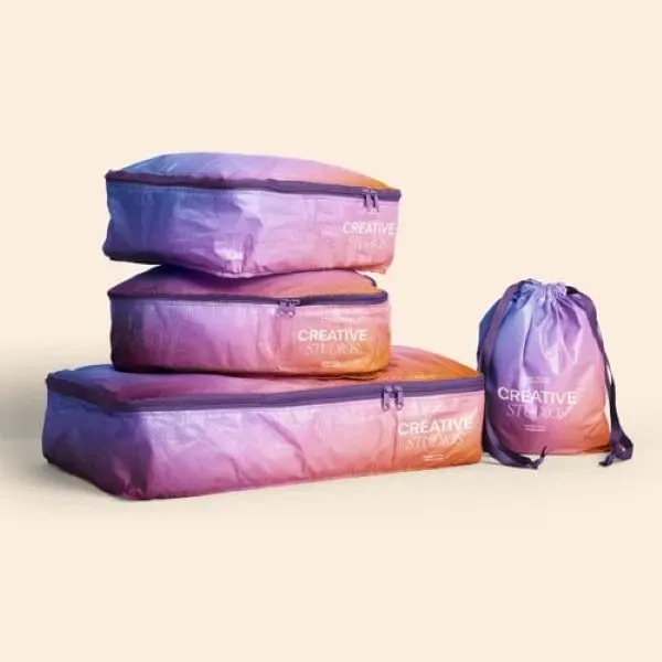 Packing Cube Kit Set of three ripstop nylon packing cubes to... from ASI 74710 Numo