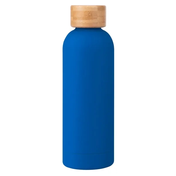 17 oz. double-wall insulated stainless steel bottle with rubberized finish, wide... from ASI 61125 Hit Promotional Products / Hit®