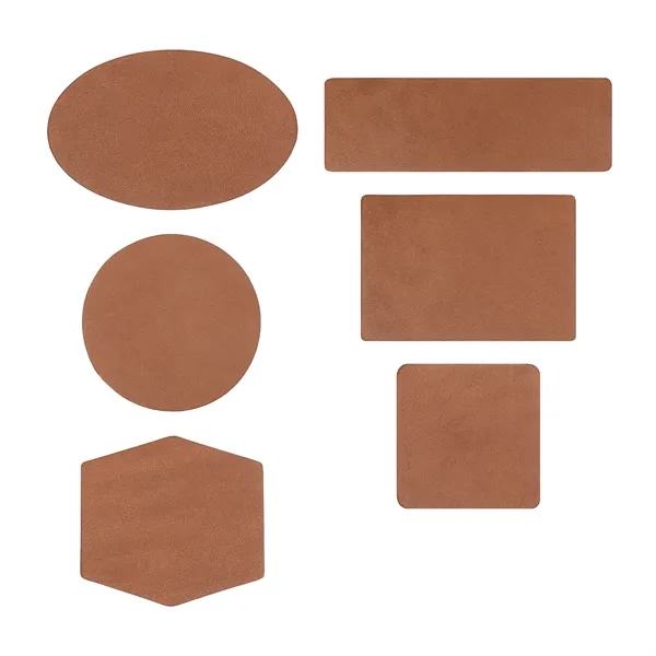 Full Grain Leather Patches with Adhesive Backs (small) Handmade in the... from ASI 75126 Oowee Products