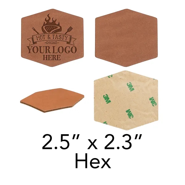 Full Grain Leather Patches with Adhesive Backs (small) Handmade in the... from ASI 75126 Oowee Products