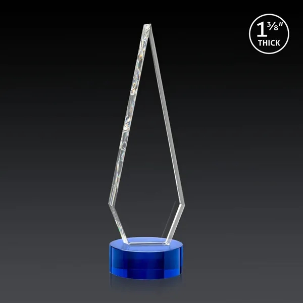 This Optical Crystal Springfield 3D Award on base features an elongated,... from ASI 84592 St Regis Group / St Regis