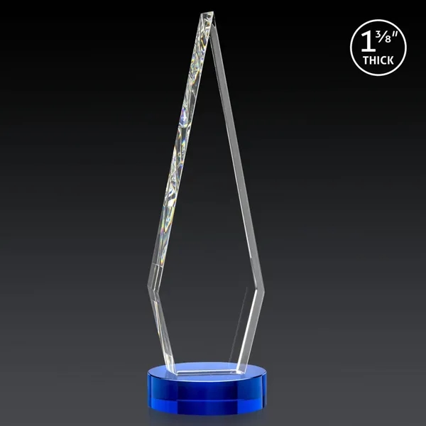 This Optical Crystal Springfield 3D Award on base features an elongated,... from ASI 84592 St Regis Group / St Regis