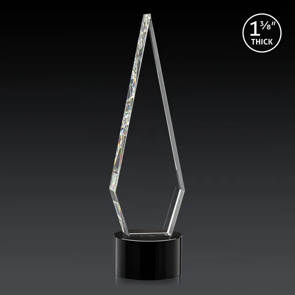 This Optical Crystal Springfield 3D Award on base features an elongated,... from ASI 84592 St Regis Group / St Regis