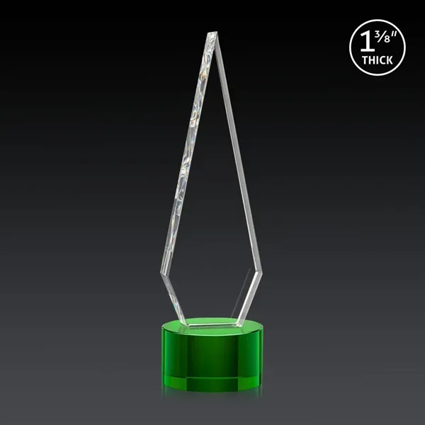 This Optical Crystal Springfield 3D Award on base features an elongated,... from ASI 84592 St Regis Group / St Regis