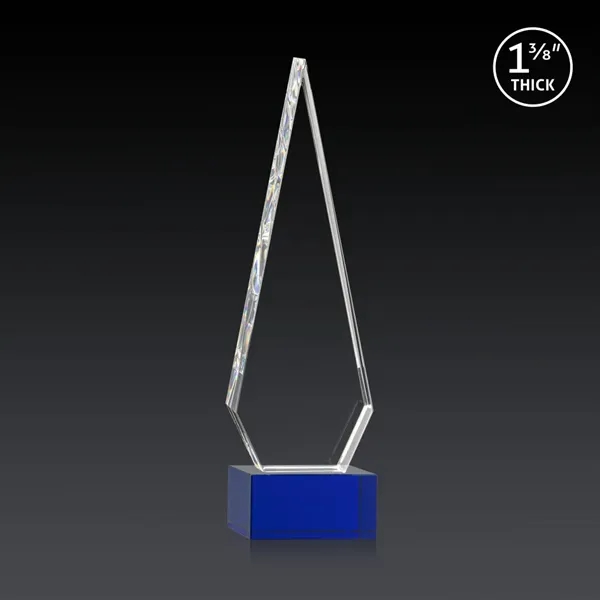 This Optical Crystal Springfield 3D Award on base features an elongated,... from ASI 84592 St Regis Group / St Regis