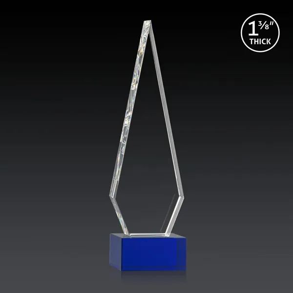 This Optical Crystal Springfield 3D Award on base features an elongated,... from ASI 84592 St Regis Group / St Regis