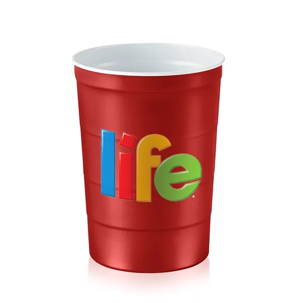 16 oz. steel party cup.... from ASI 91880 Tranter Graphics Inc