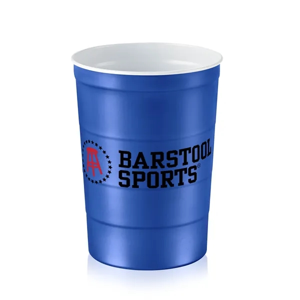 16 ounce stainless steel party cup in assorted colors.... from ASI 91880 Tranter Graphics Inc