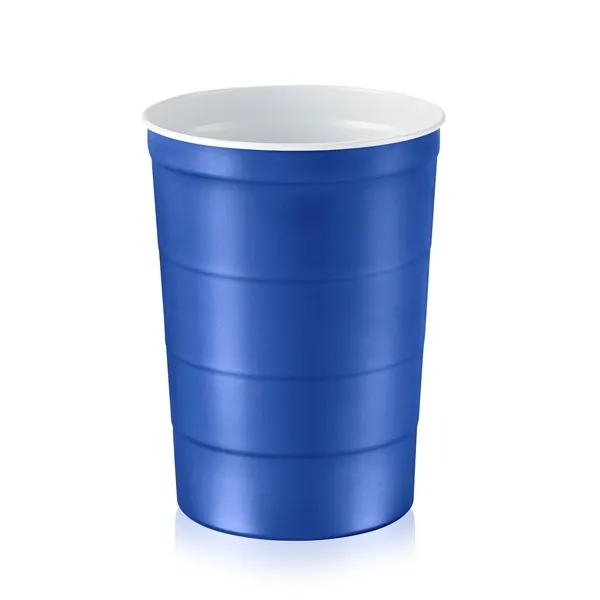 16 ounce stainless steel party cup in assorted colors.... from ASI 91880 Tranter Graphics Inc