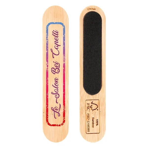 7.5" bamboo nail file.... from ASI 61125 Hit Promotional Products / Hit®