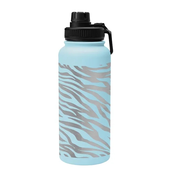 32 oz. recycled stainless steel bottle with screw-on, spill-resistant flip top... from ASI 61125 Hit Promotional Products / Hit®