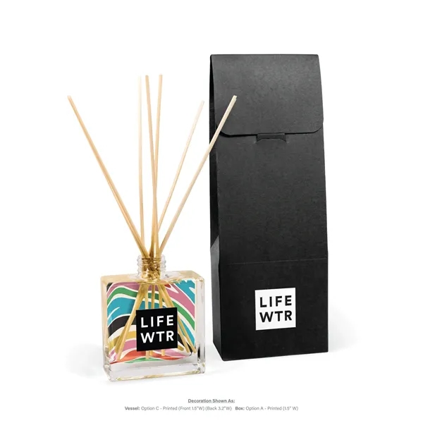8 oz. Scented Reed Diffuser Gift.  A beautiful, scented gift... from ASI 38850 Bath Promotions / Bath Promotions