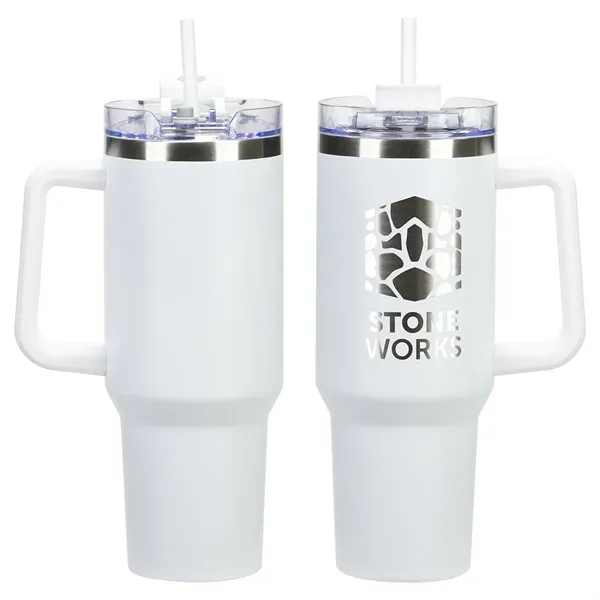 40 oz Vacuum Insulated Stainless Steel Mug... from ASI 36730 Ariel Premium Supply Inc
