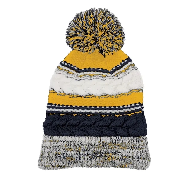 Sport-Tek Pom Pom Team Beanie.... from ASI 84863 SanMar