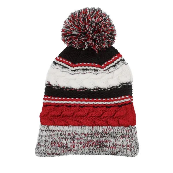 Sport-Tek Pom Pom Team Beanie.... from ASI 84863 SanMar