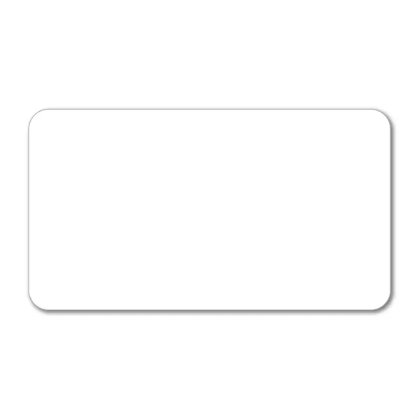 Premium waterproof flexible white PVC plastic card measuring 3.375" x 1.875"... from ASI 53430 Executive Line / Executive Line®