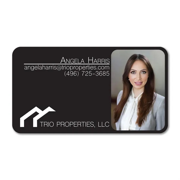 Premium aluminum card with four different finishes measuring 3.375" x 1.875"... from ASI 53430 Executive Line / Executive Line®