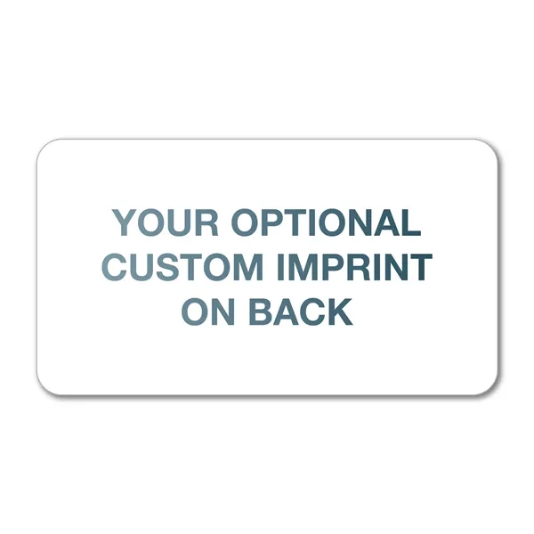 Premium aluminum card with four different finishes measuring 3.375" x 1.875"... from ASI 53430 Executive Line / Executive Line®