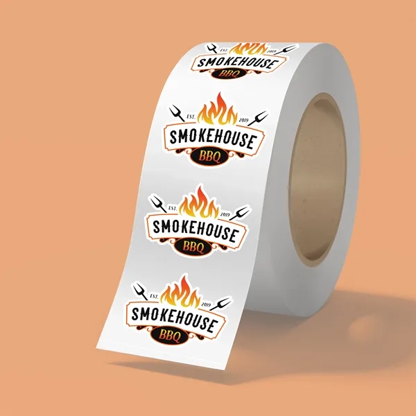 Custom 2" x 1" stickers on a roll.... from ASI 90807 Tekweld