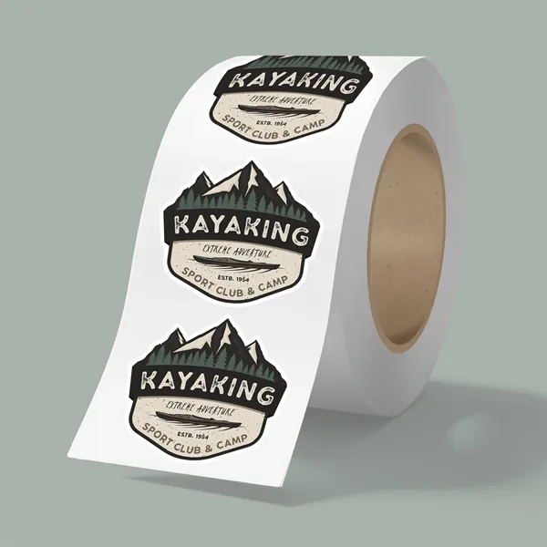 Custom 5" x 4" stickers on a roll.... from ASI 90807 Tekweld