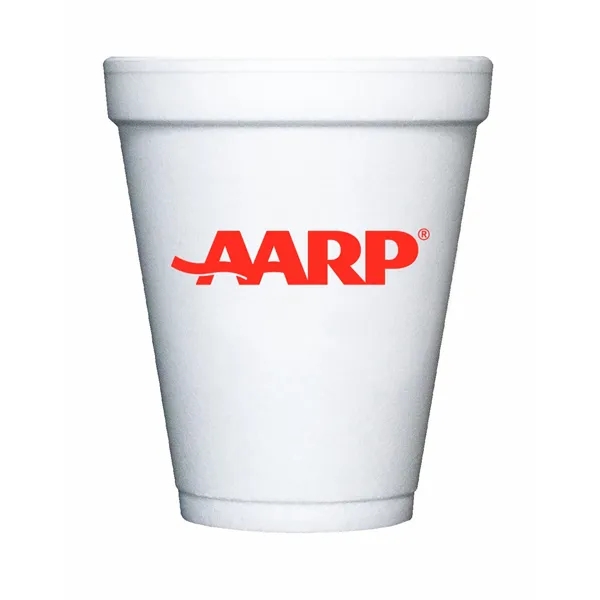 10 ounce foam cup for hot or cold beverages made from... from ASI 91880 Tranter Graphics Inc