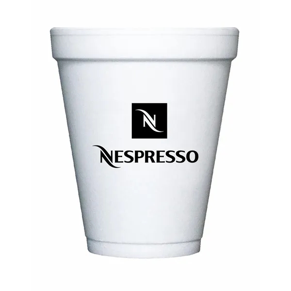 12 ounce foam cup for hot or cold beverages made from... from ASI 91880 Tranter Graphics Inc