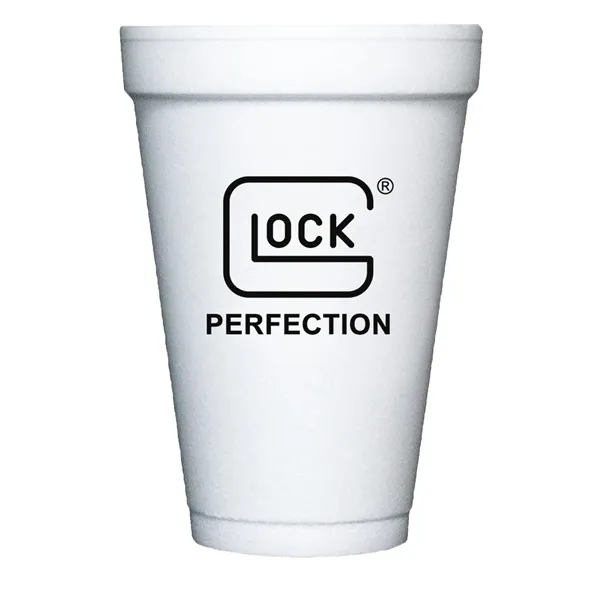 24 oz. white foam cup for hot and cold beverages.... from ASI 91880 Tranter Graphics Inc