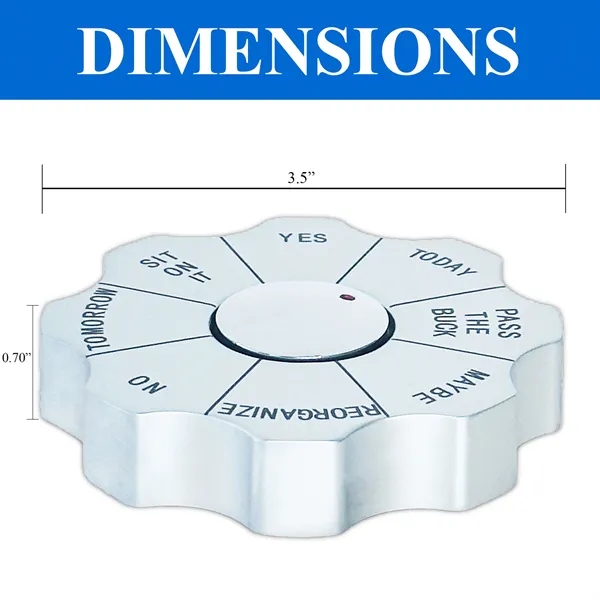 Executive metal decision maker spinner... from ASI 73010 Natico Originals Inc / Natico Originals