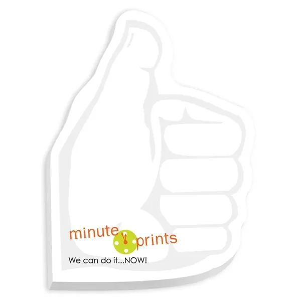 Souvenir® Sticky Note™ 4" x 3" Die Cut Pad, 50 sheet... from ASI 40480 Koozie Group