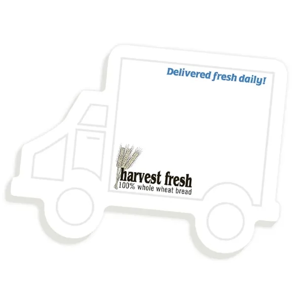 Souvenir® Sticky Note™ 4" x 3" Die Cut Pad, 50 sheet... from ASI 40480 Koozie Group