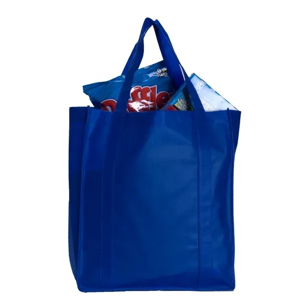 Grocery Tote Bag 80 GSM Non-Woven Polypropylene 15' X 16'... from ASI 64845 Kin Image Inc