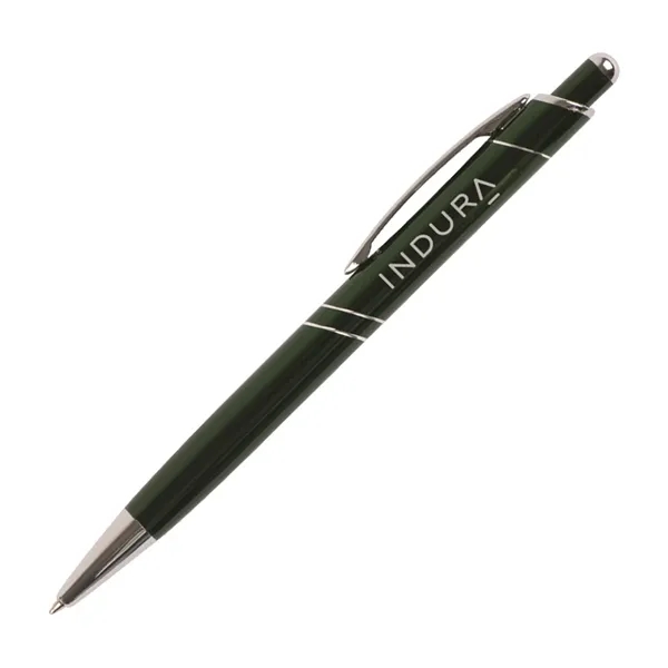 Aluminum click-action pen.... from ASI 42920 Busrel Inc