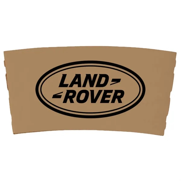 Kraft insulated coffee clutches made from recycled materials; designed to fit... from ASI 91880 Tranter Graphics Inc