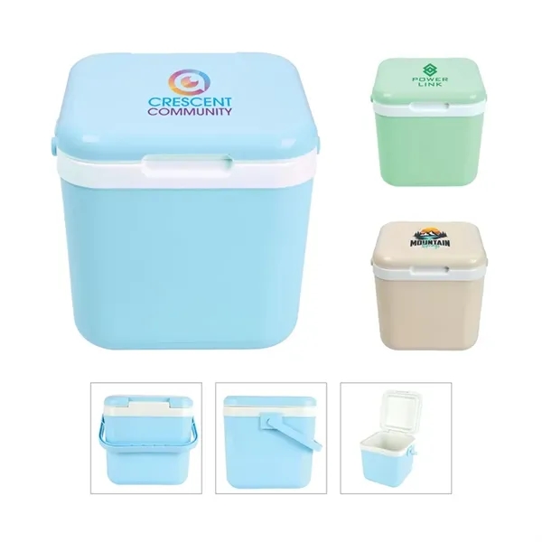 Mix 4-Can, 4.8 Qt Personal Lunch Box Cooler... from ASI 67866 Logomark/Valumark