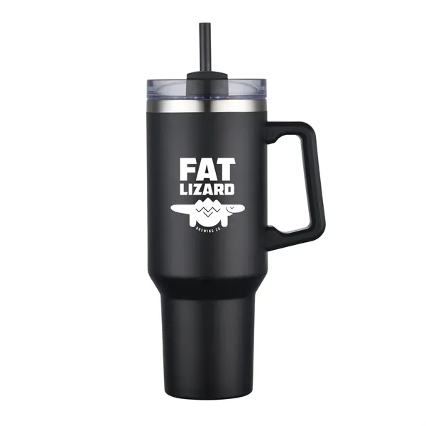 40 oz Travel Mug with Straw... from ASI 90859 Tempo Industries Inc / Tempo Tempoline