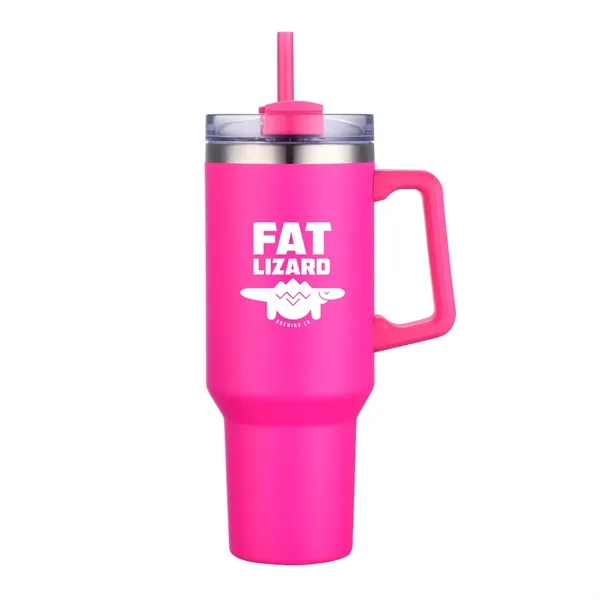 40 oz Travel Mug with Straw... from ASI 90859 Tempo Industries Inc / Tempo Tempoline