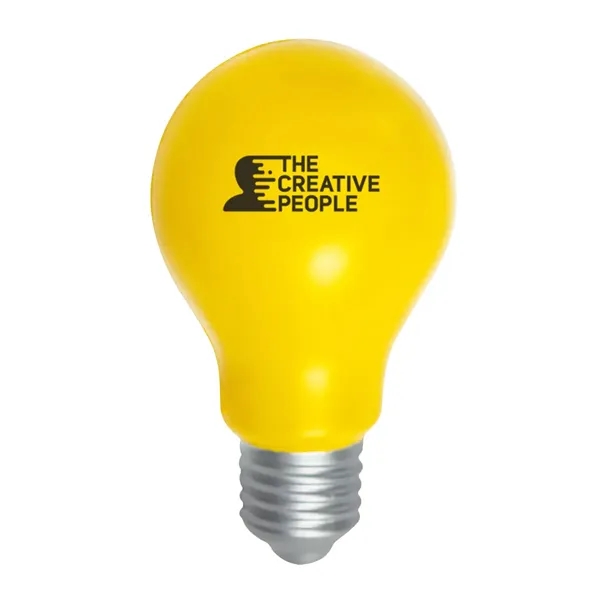 4" x 2.25" light bulb shaped stress reliever.... from ASI 63549 Jornik Manufacturing Corp