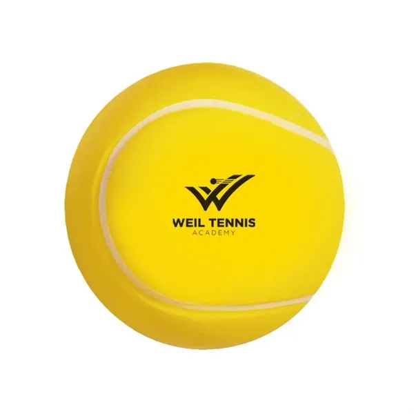 2.5" tennis ball shaped stress reliever.... from ASI 63549 Jornik Manufacturing Corp / Jornik
