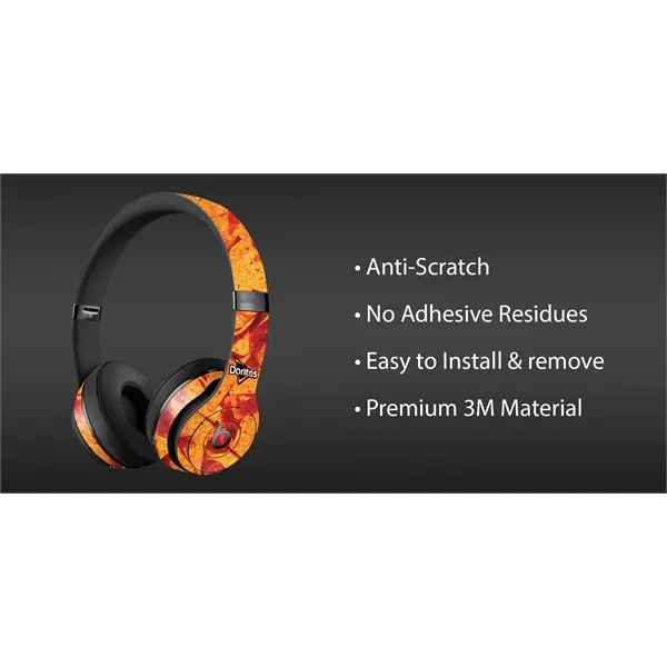 Custom printed headphones vinyl cover... from ASI 87625 SkinIt