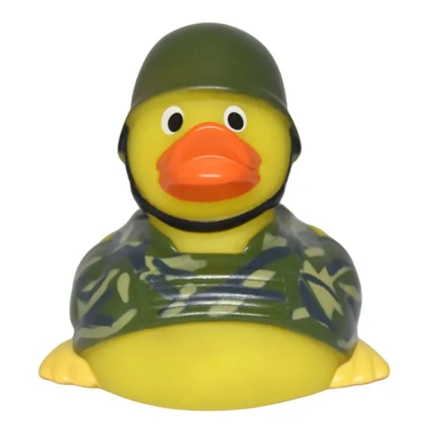 Rubber soldier duck.... from ASI 31977 Adline Industries Inc