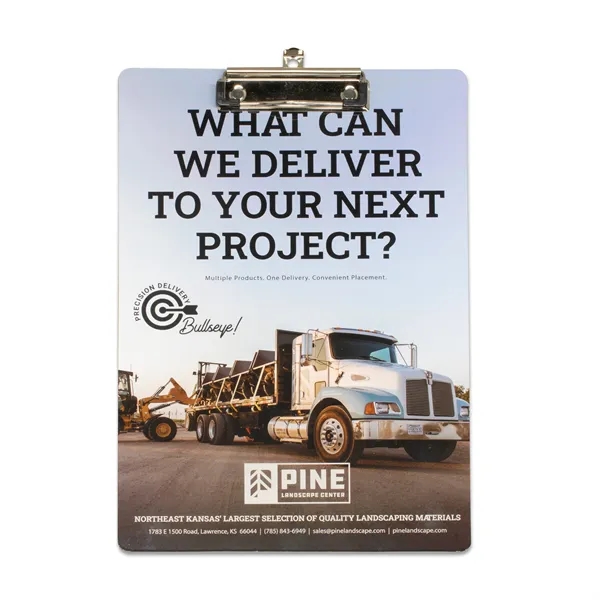 Plastic clipboard with a metal clip.... from ASI 90807 Tekweld