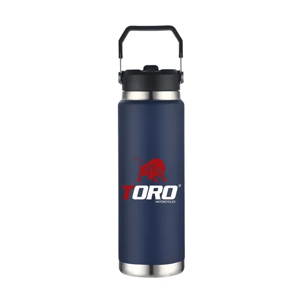 30 oz Stainless Steel Water Bottle with Carry Handle... from ASI 90859 Tempo Industries Inc / Tempo Tempoline