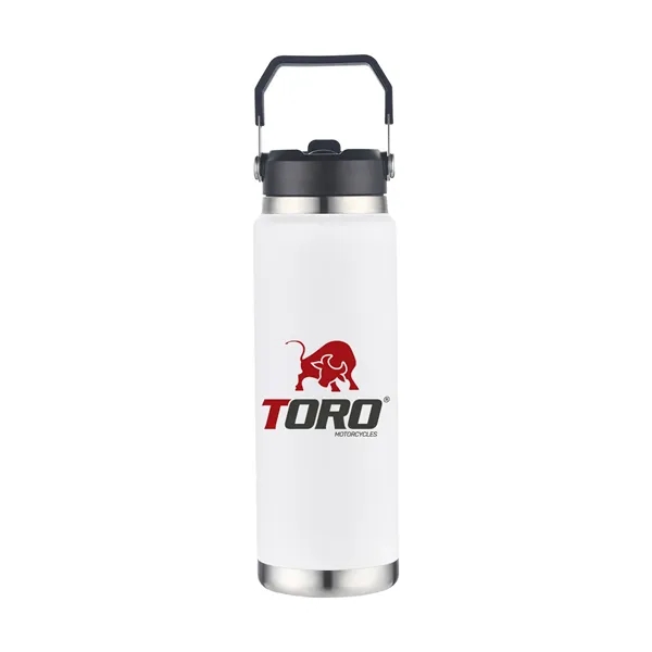 30 oz Stainless Steel Water Bottle with Carry Handle... from ASI 90859 Tempo Industries Inc / Tempo Tempoline