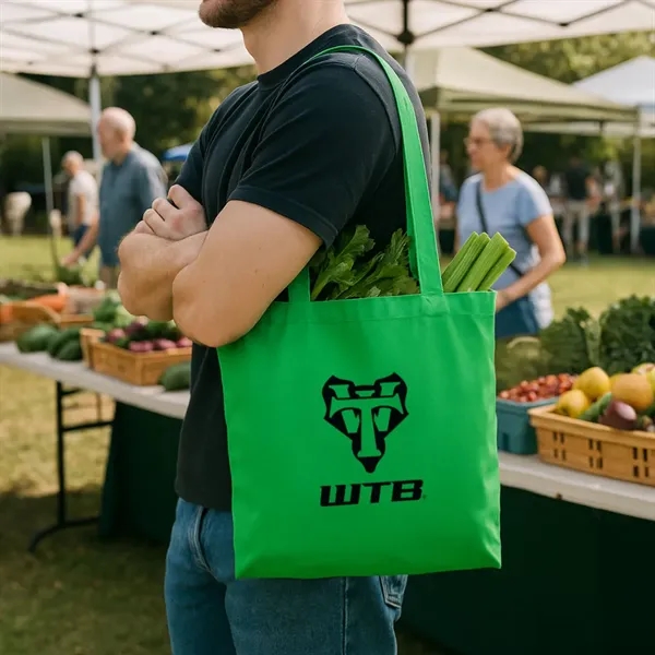 Non woven PP shopping bag with carry handles. Spacious interior to... from ASI 84592 St Regis Group